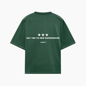 GREEN "YES" TEE