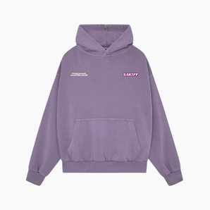 PURPLE "TRAVEL" HOODIE