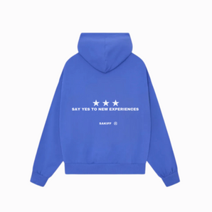 BLUE "EXPERIENCE" HOODIE