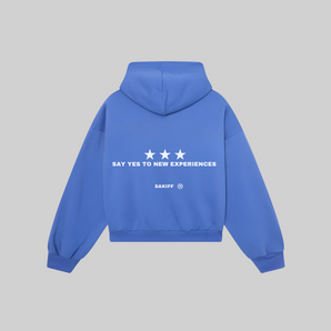 BLUE "EXPERIENCE" HOODIE