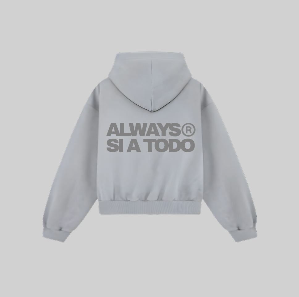 SI A TODO ZIP HOODIE