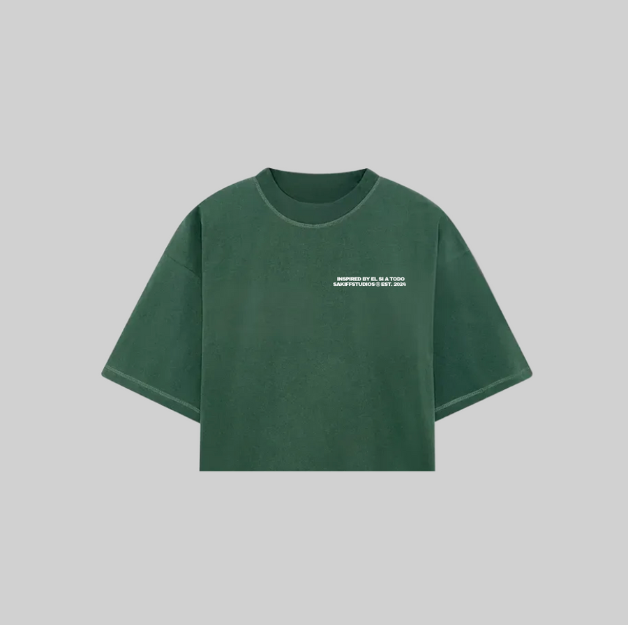 GREEN "YES" TEE