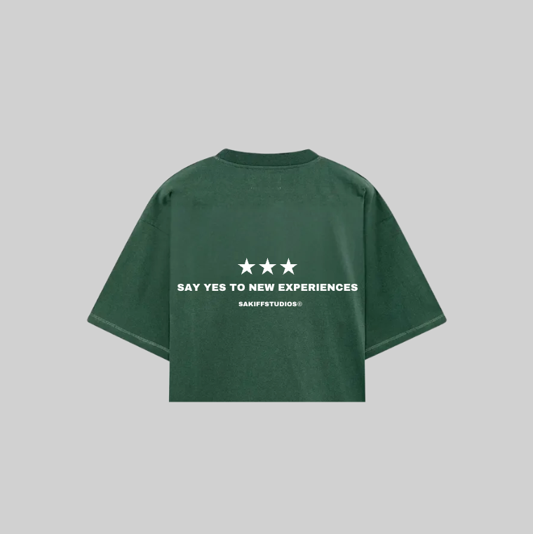GREEN "YES" TEE