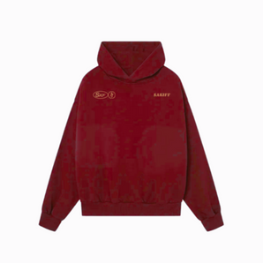 RED "EXPERIENCE" HOODIE