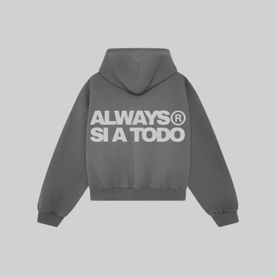 SI A TODO GREY HOODIE