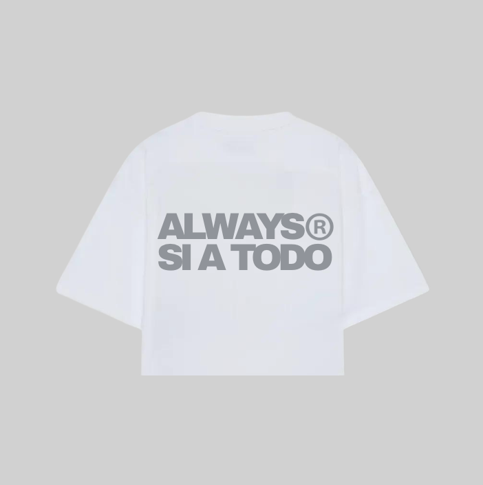 SI A TODO WHITE TEE