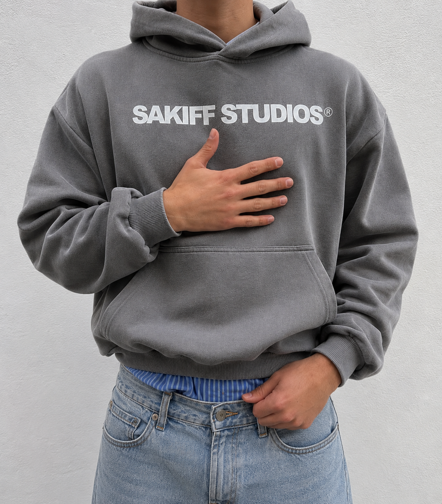 SI A TODO GREY HOODIE