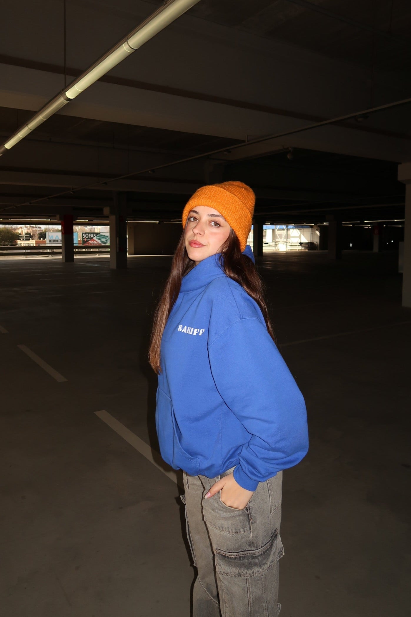 BLUE "EXPERIENCE" HOODIE