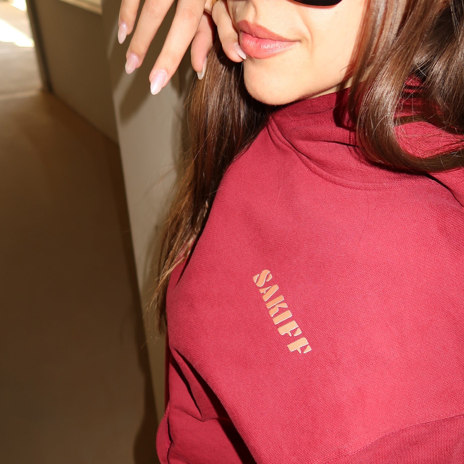 RED "EXPERIENCE" HOODIE