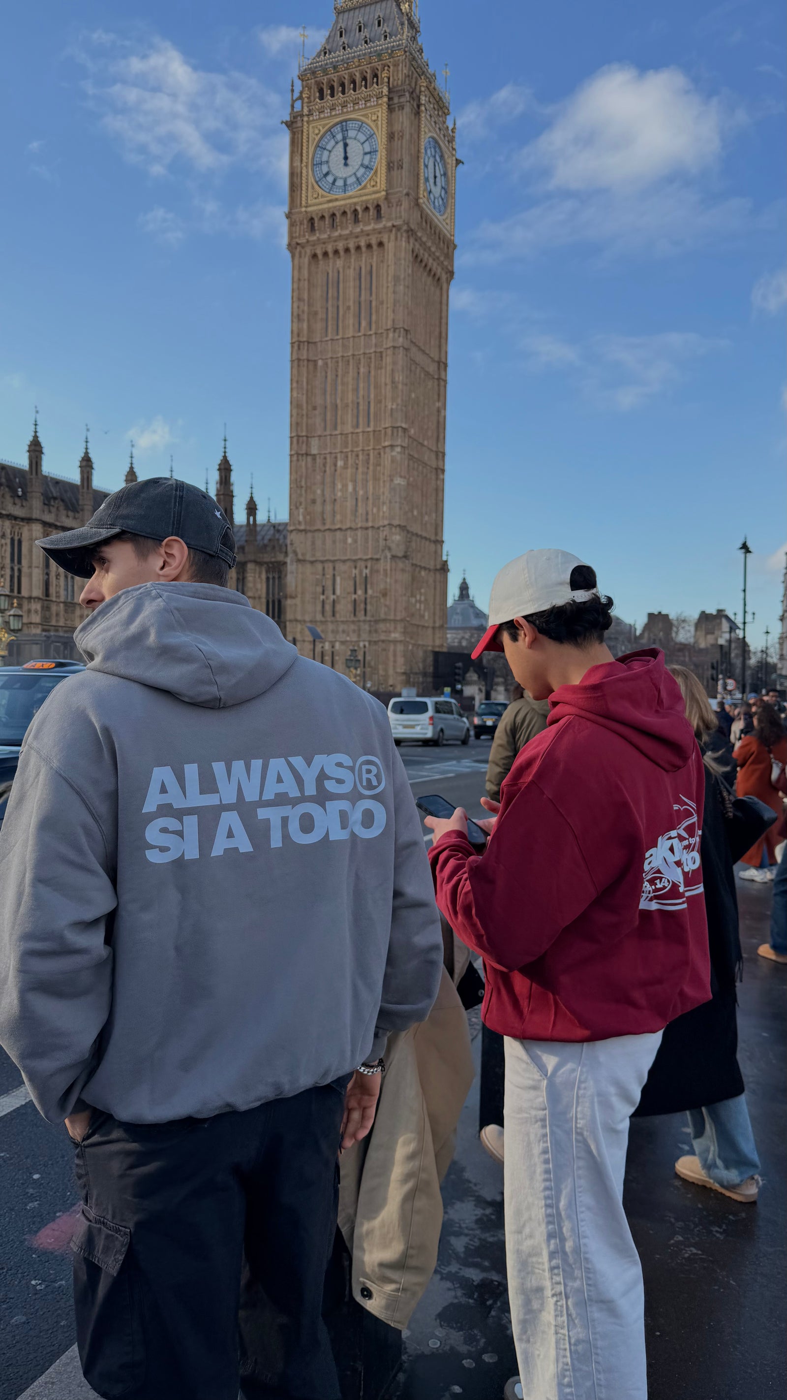 SI A TODO GREY HOODIE