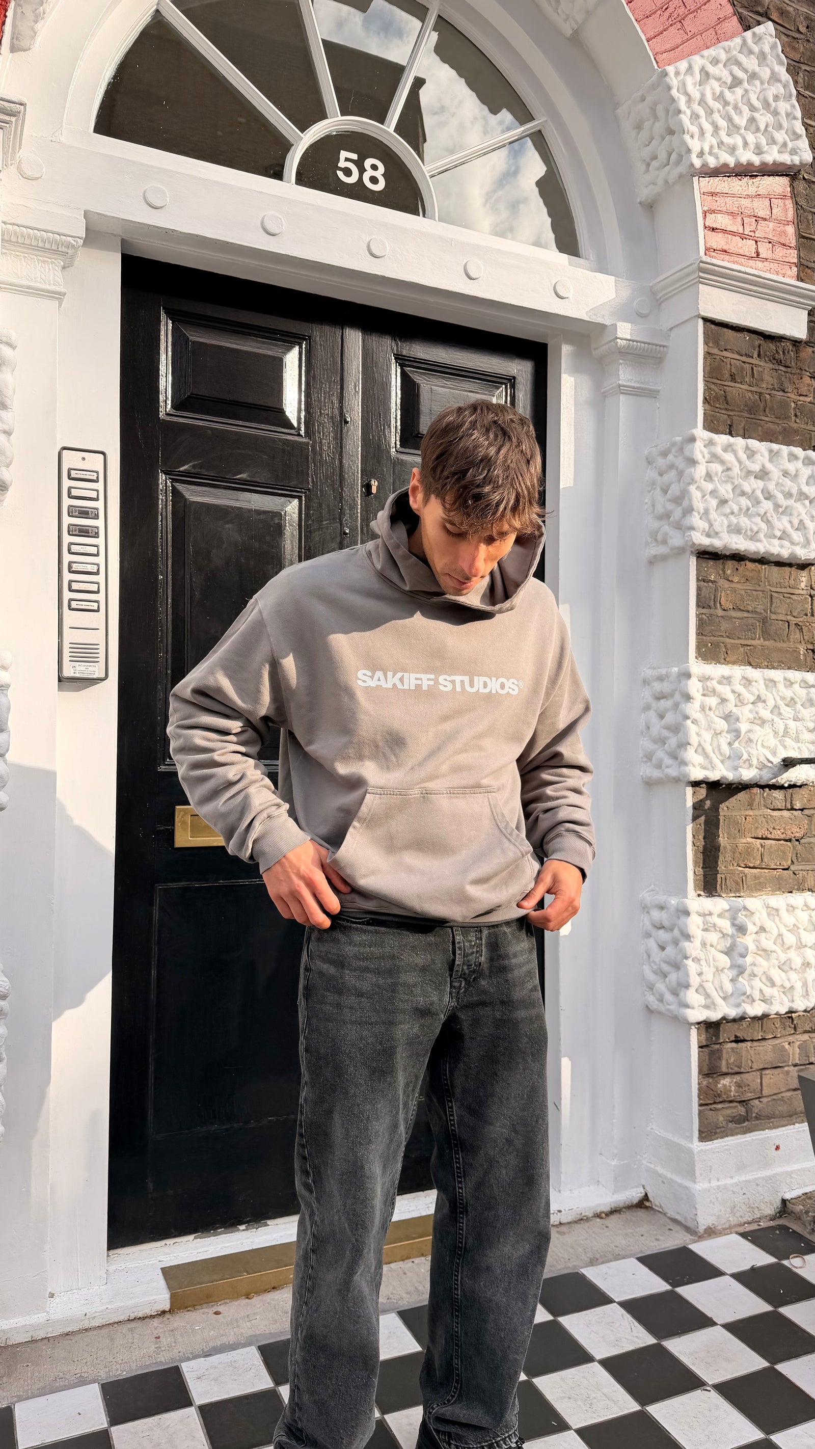 SI A TODO GREY HOODIE