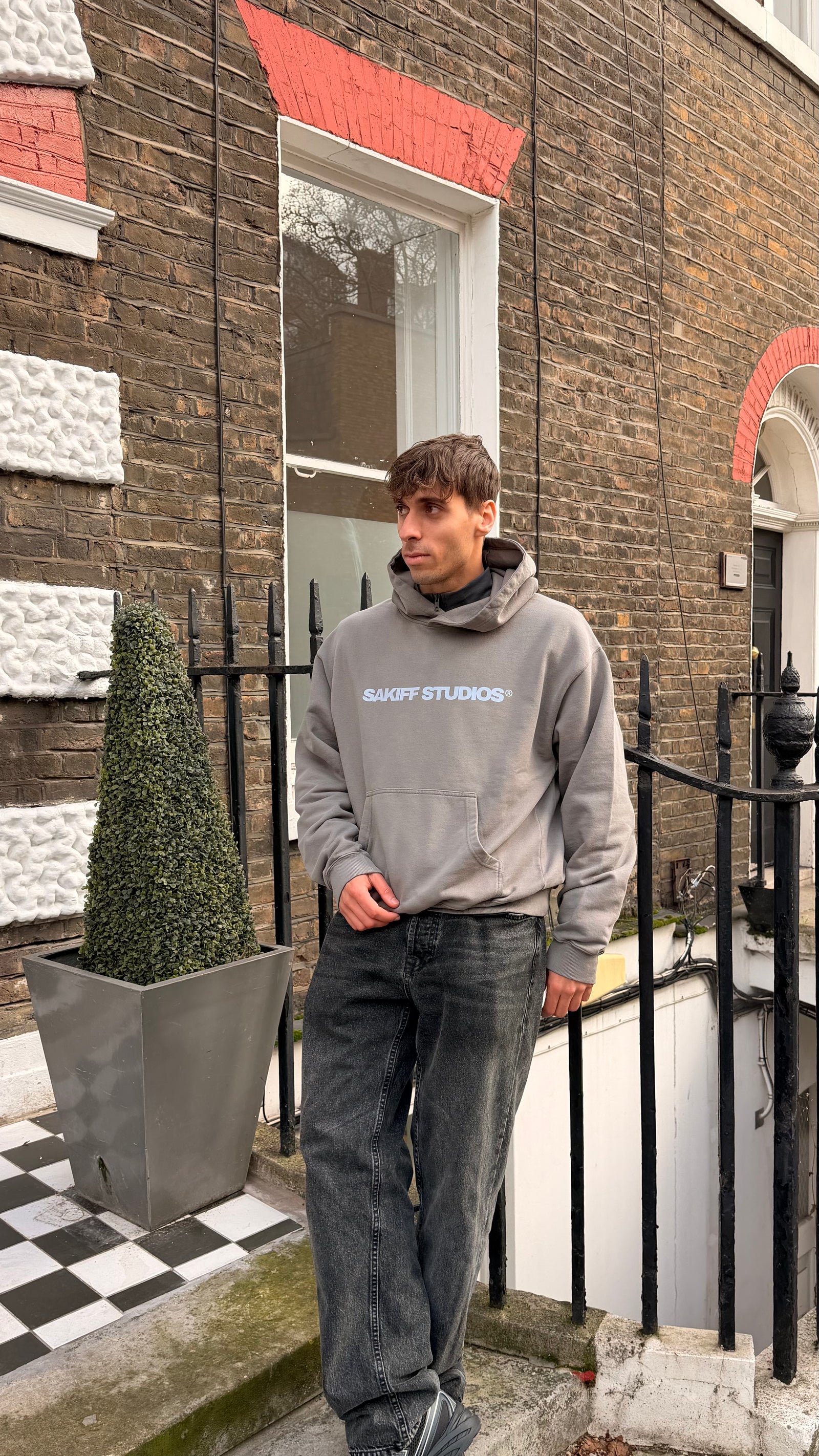 SI A TODO GREY HOODIE