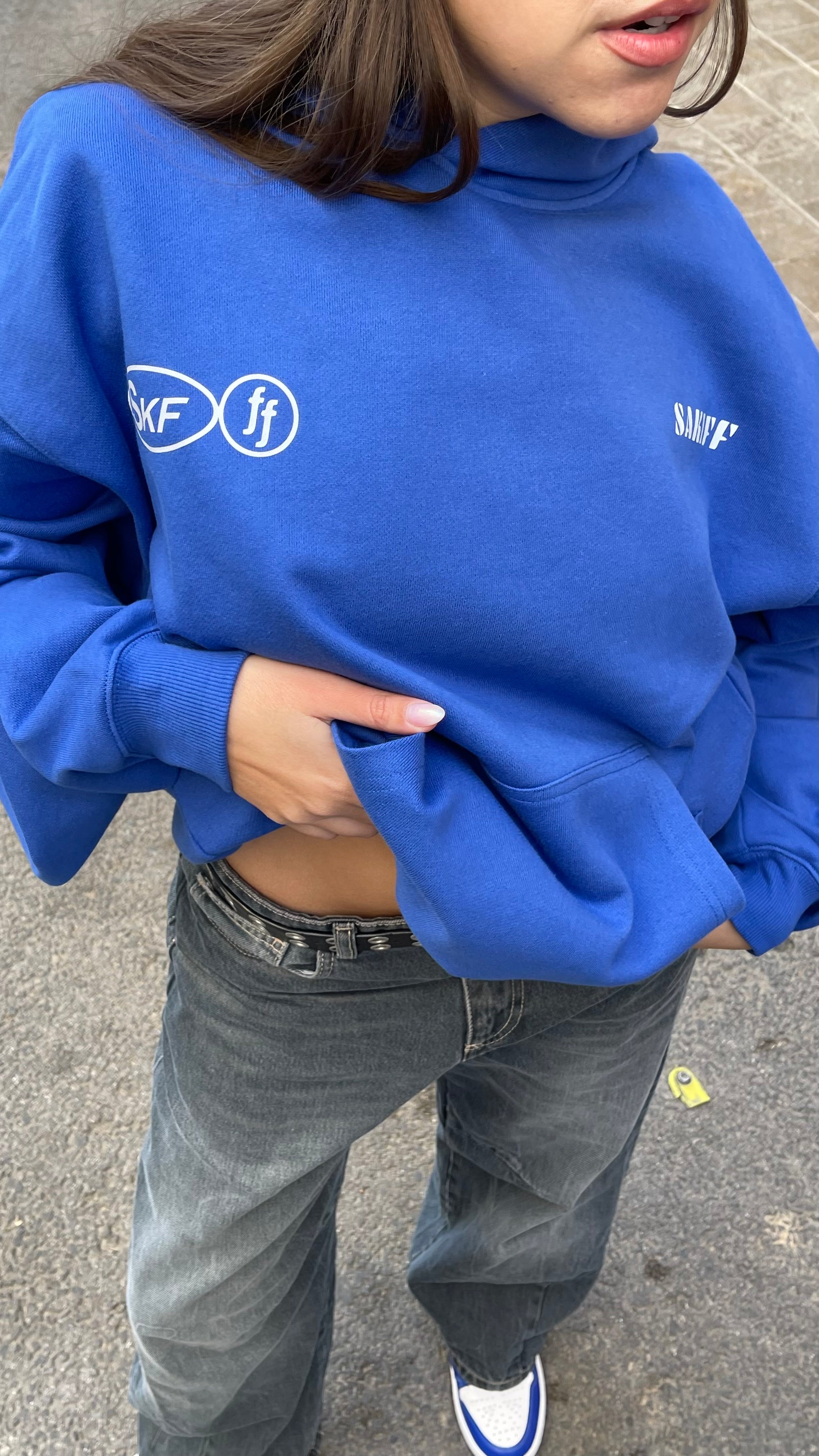 BLUE "EXPERIENCE" HOODIE